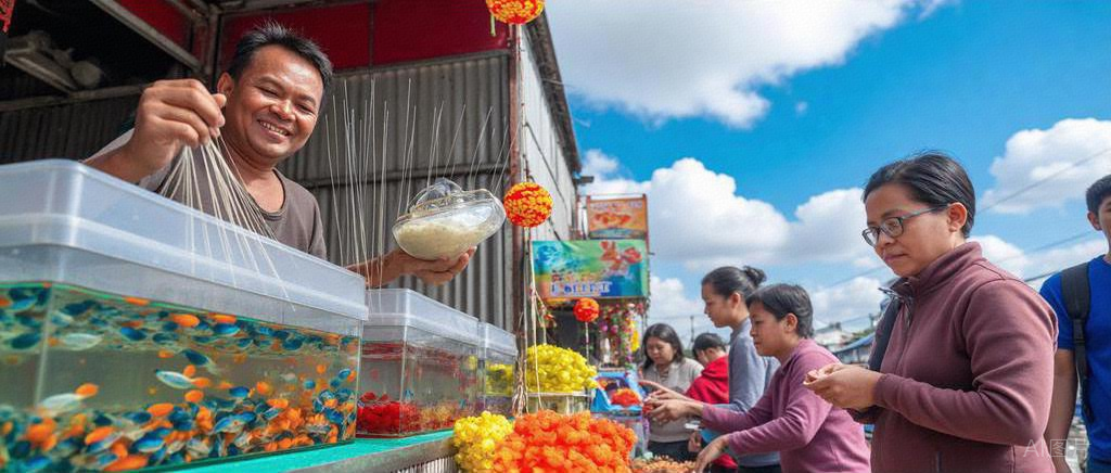 摆摊卖孔雀鱼,具体要怎么操作?需要准备什么? 第2张 摆摊卖孔雀鱼,具体要怎么操作?需要准备什么? 第2张